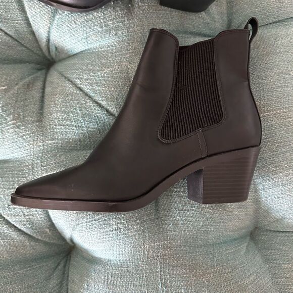 Women’s H&M Black booties boots - size 12 - Picture 1 of 3